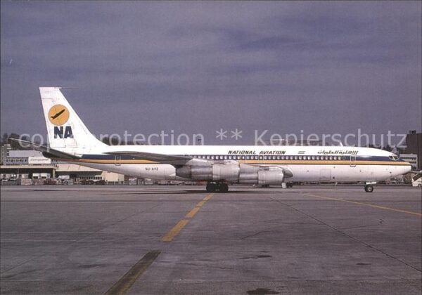 Flugzeuge Zivil National Aviation Boeing 707-366C SU-AV