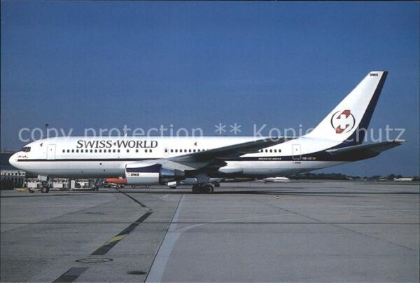 Flugzeuge Zivil Swiss World Airways B767-219ER HB-IIX c