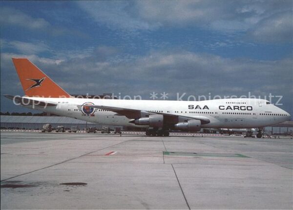 Flugzeuge Zivil SAA Cargo South African Boeing B747-244