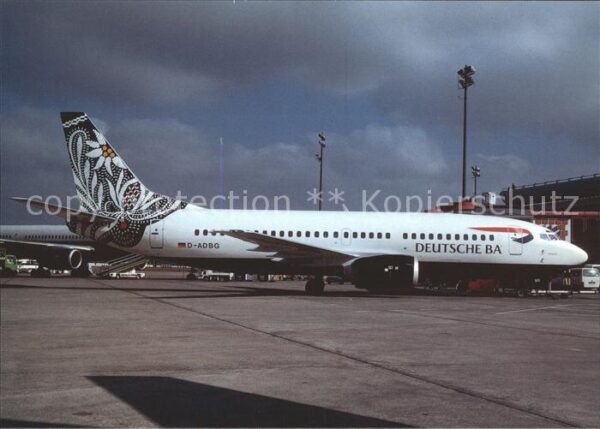 Flugzeuge Zivil Deutsche BA Edelweiß col. Boeing B-737-