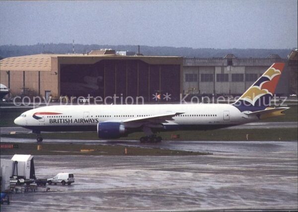 Flugzeuge Zivil British Airways Boeing B-777-236 G-VIIL