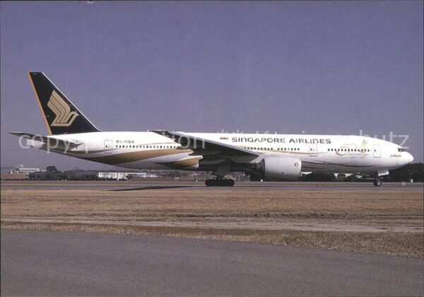 Flugzeuge Zivil Singapore Airlines Boeing 777-212 9V-SQ