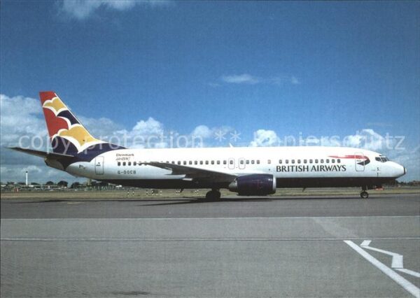 Flugzeuge Zivil British Airways Boeing 737-436 G-DOCB c