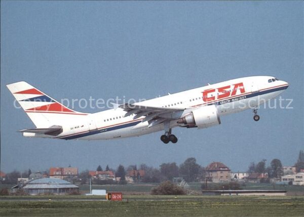 Flugzeuge Zivil CSA A310-304 ET OK-WAB cn 567
