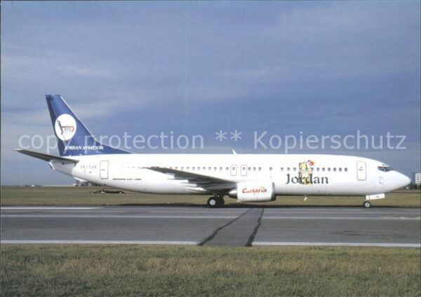 Flugzeuge Zivil Jordan Aviation B-737-4Y0 OK-TVR c/n 23