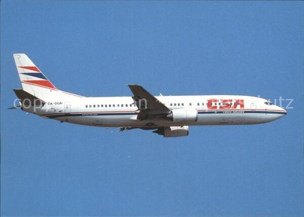 Flugzeuge Zivil CSA Boeing 737-45S OK-DGM cn 28473