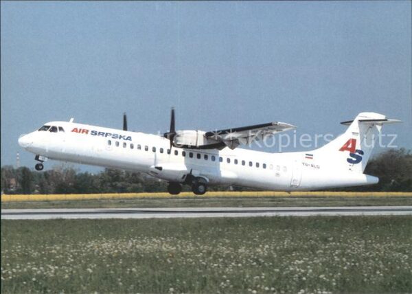 Flugzeuge Zivil Air SRPSKA Aerospatiale Alenia ATR72-20