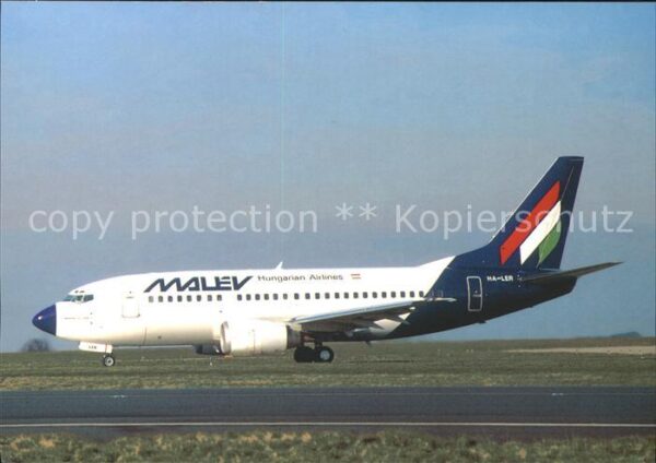 Flugzeuge Zivil Malev Hungarian Airlines B-737-5K5 HA-L