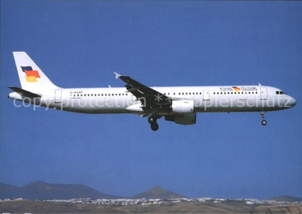 Flugzeuge Zivil Flying Colours A321 G-BXNP