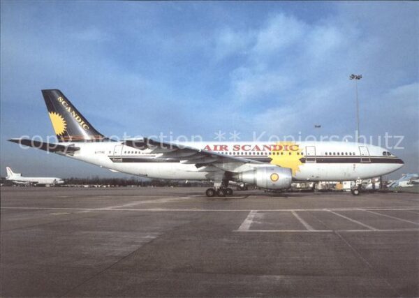 Flugzeuge Zivil Air Scandic A300B4-203FF G-TTMC cn 299