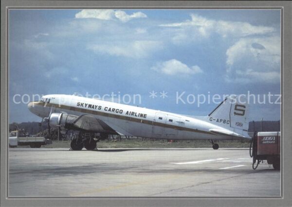 Flugzeuge Zivil Skyways Cargo Airline Douglas DC-3 C-47