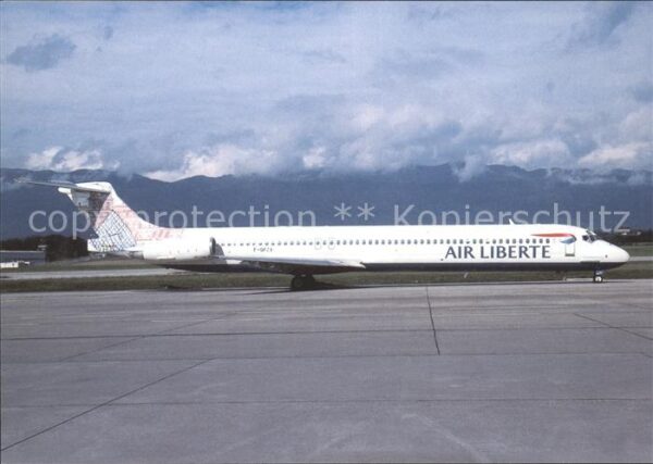 Flugzeuge Zivil Air Liberte MCD Douglas MD-83 F-GPZA cn