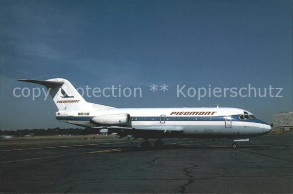 Flugzeuge Zivil Piedmont Airlines Fokker F28 Felloship