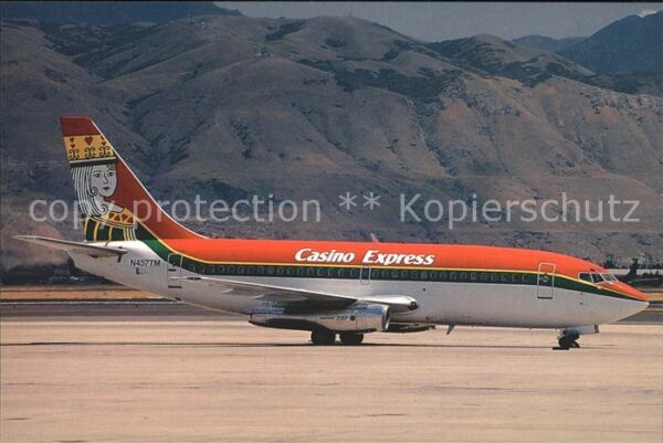 Flugzeuge Zivil Casino Express Boeing 737-2H4 N457TM c/