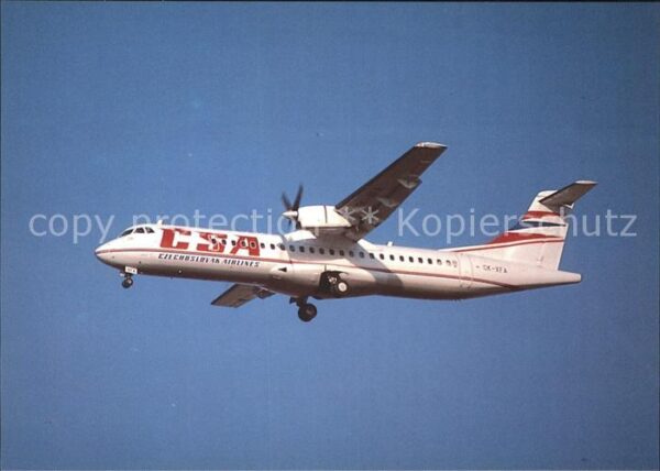 Flugzeuge Zivil CSA Czechoslovak Airlines ATR72 OK-XFA