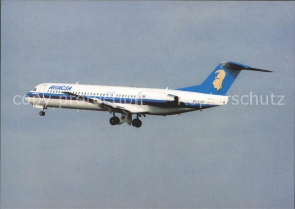 Flugzeuge Zivil Aviacsa Fokker 100 PH-LNH