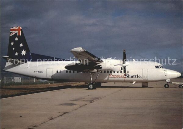 Flugzeuge Zivil Ansett Express Fokker 50 VH-FNA