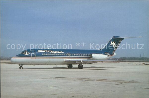 Flugzeuge Zivil Midwest Express McDonnell Douglas DC-9-
