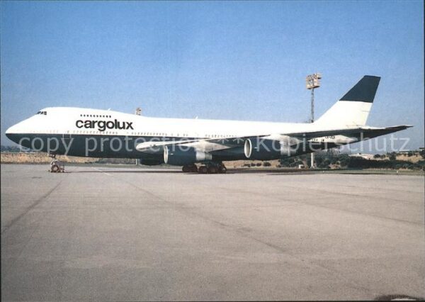 Flugzeuge Zivil Cargolux Boeing 747 2B scd LX-ZCV