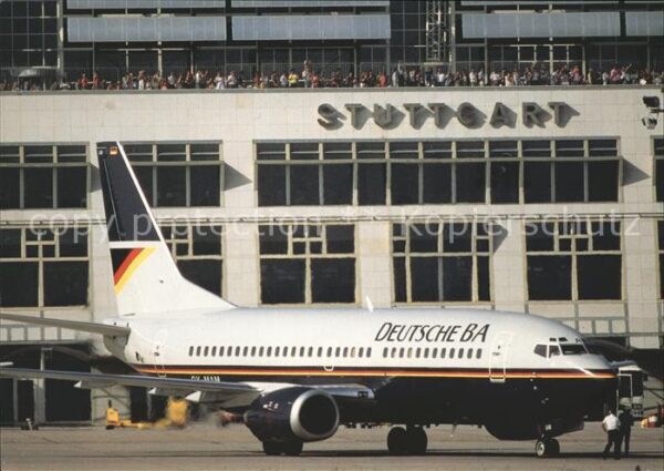 Flugzeuge Zivil Deutsche BA Boeing 737-300