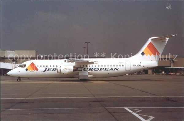 Flugzeuge Zivil Jer Jersey European Airways Bac 146-300