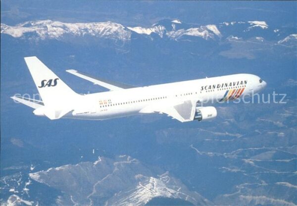 Flugzeuge Zivil SAS Scandinavian Boeing 767-300