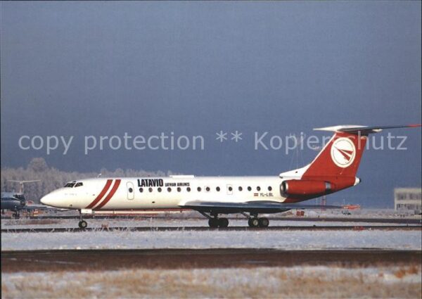Flugzeuge Zivil Latavio Latvian Airlines TU134B-3 YL-LB