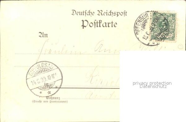 Offenburg Lehr und Erz. Institut Deutsche Reichsp – Bild 2