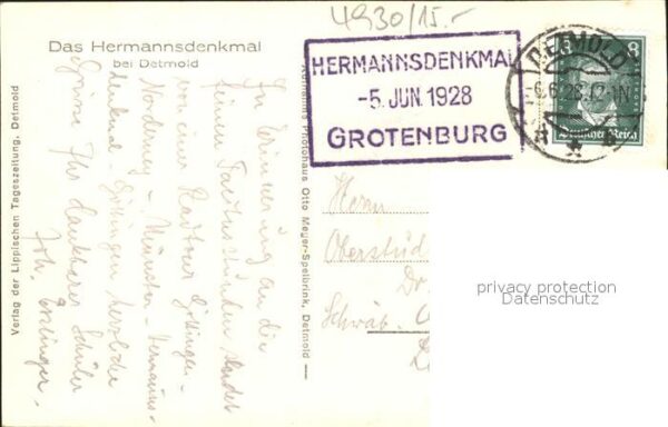 Detmold Hermannsdenkmal – Bild 2