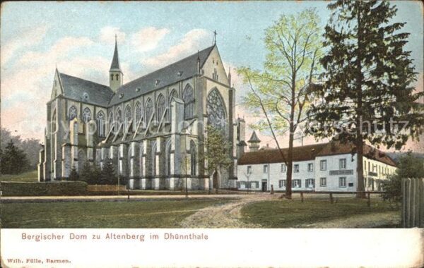 Altenberg Rheinland Dom zu Altenberg im Dhünntal Bergisches