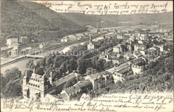 Bad Ems Vier Türme und Katholische Kirche