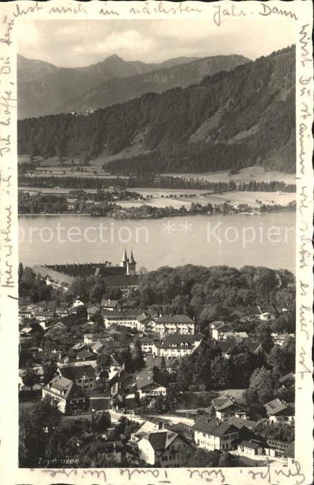 Tegernsee Panorama Bayerische Alpen