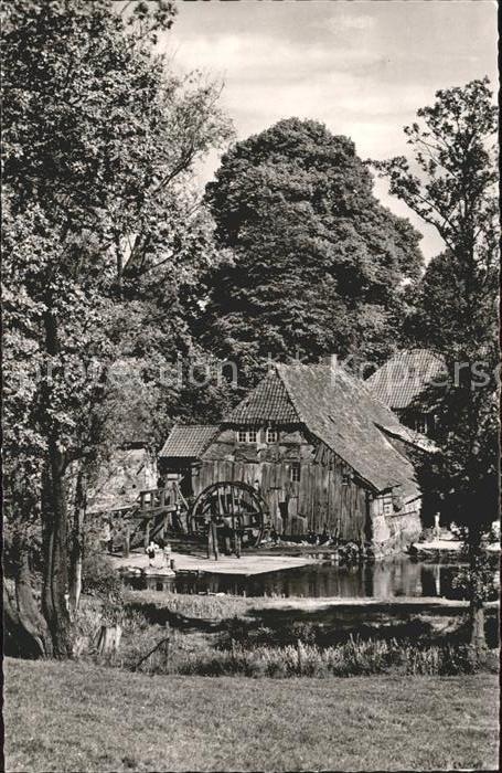 Trittau Grander Mühle Wasserrad