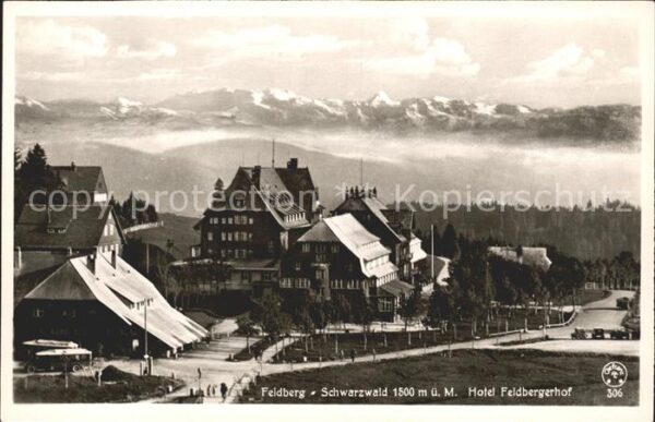 Feldberg Schwarzwald Hotel Feldbergerhof Alpenpanorama