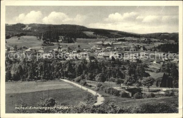Haeusern Schwarzwald Gesamtansicht Höhenerholungsort
