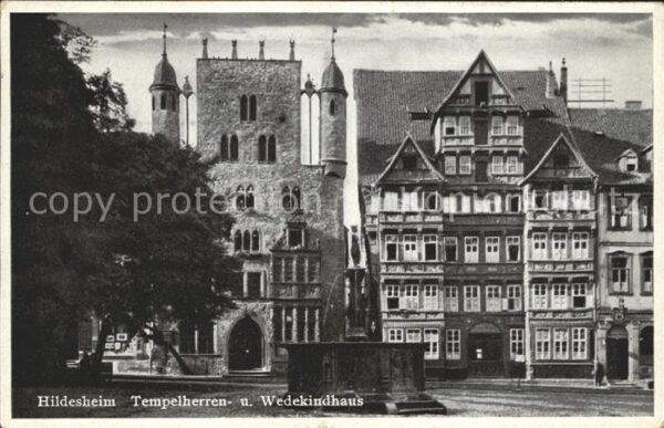 Hildesheim Tempelherrenhaus Wedekindhaus Brunnen