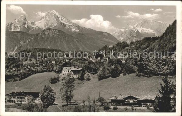 Berchtesgaden Pension Seimler Maria am Berg Alpenpano