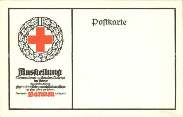 Barmen Wuppertal Ausstellung Rheinische Kriegswohlfahrts