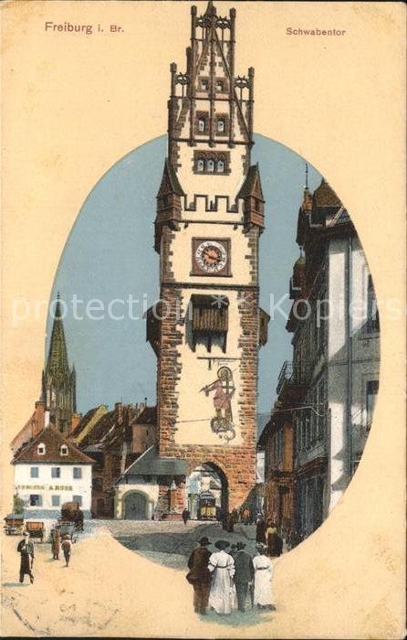 Freiburg Breisgau Schwabentor Münster