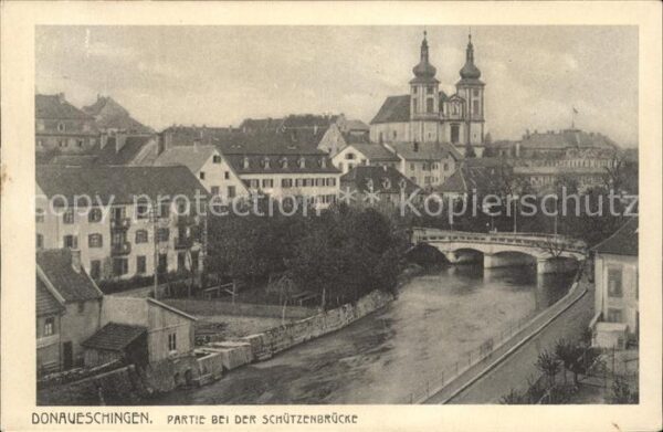 Donaueschingen Partie bei der Schützenbrücke