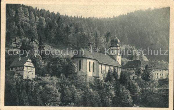 Triberg Schwarzwald Wallfahrtskirche Maria in der Tann