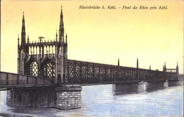 Kehl Rhein Rheinbrücke