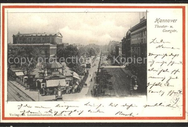 Hannover Theaterstrasse Georgstrasse