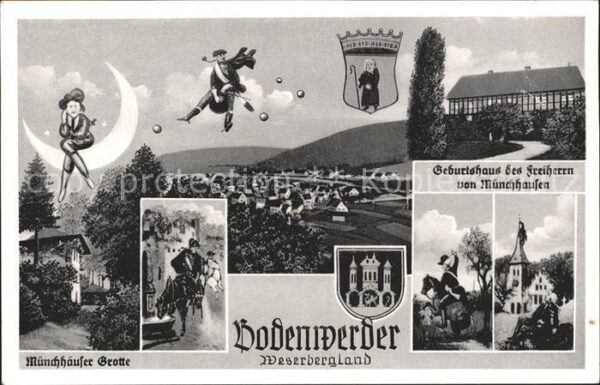 Bodenwerder Münchhäuser Grotte Geburtshaus Freiherr