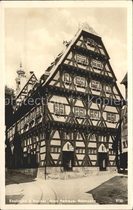 Esslingen Neckar Altes Rathaus Historisches Gebäude