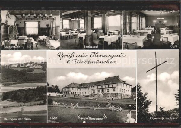 Herzogau Waldmuenchen Kurheim Erholungsheim Arbeiter Wohlfahr