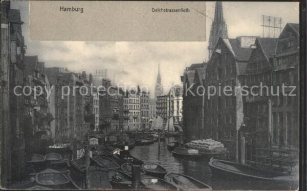 Hamburg Deichstrassenflet Serie Doppelton