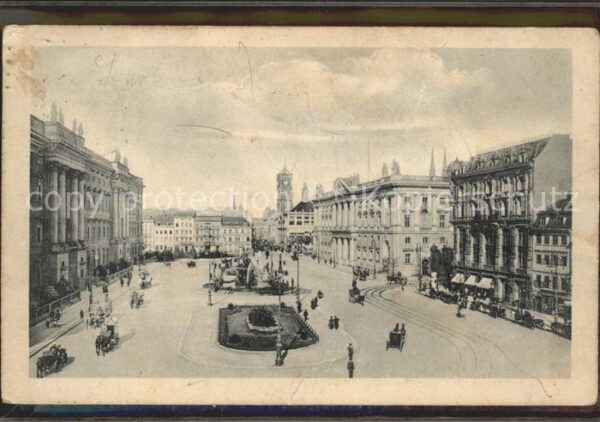 Berlin Schlossplatz und Begasbrunnen