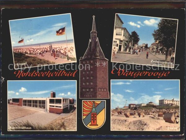 Wangerooge Nordseebad Strand Zedeliusstrasse Kurmittelhaus Wa
