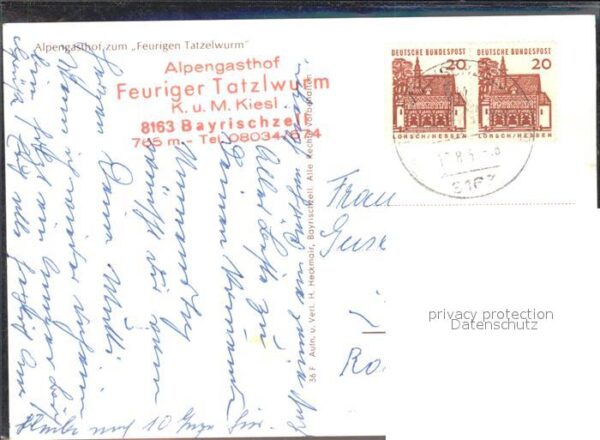 Bayrischzell Alpengasthof zum Feurigen Tatzelwurm – Bild 2